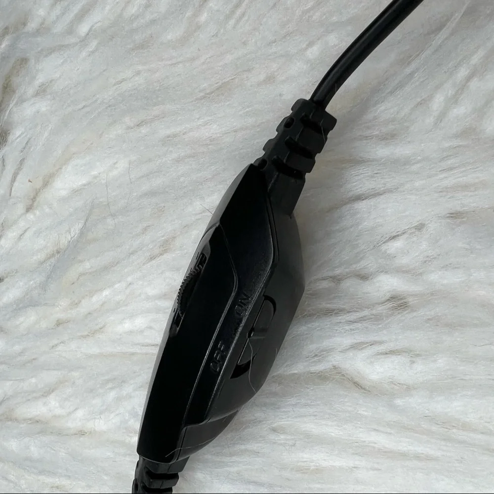 Beexcellent Wired Gaming Headphones with Microphone Blue and Black